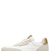 Online Feder. - Sneakers Aus Wildleder Und Technischem Stoff Weis-Beige