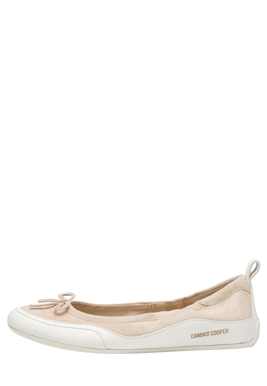 New Candy Wave Ballerinas Aus Wildleder Beige