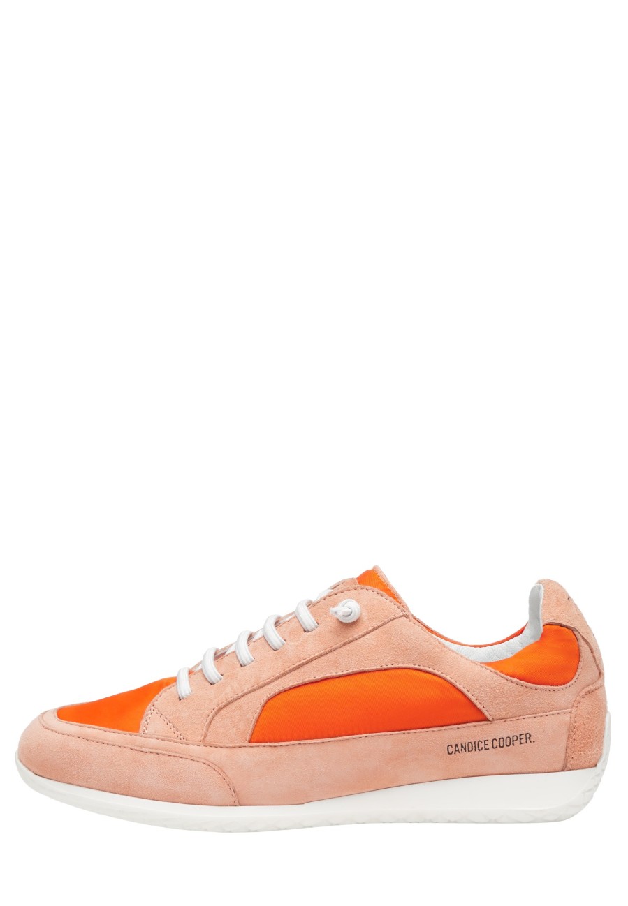 Best Runlo Flash Sneakers Aus Wildleder Und Technischem Stoff Orange