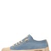 Best Rock S Sneakers Aus Poliertem Leder Und Wildleder Hellblau