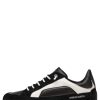 Clearance Sneakers Aus Leder Und Wildleder In Schwarz Runlo Flash