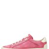 Hot Dafne Ledersneaker Fuchsia