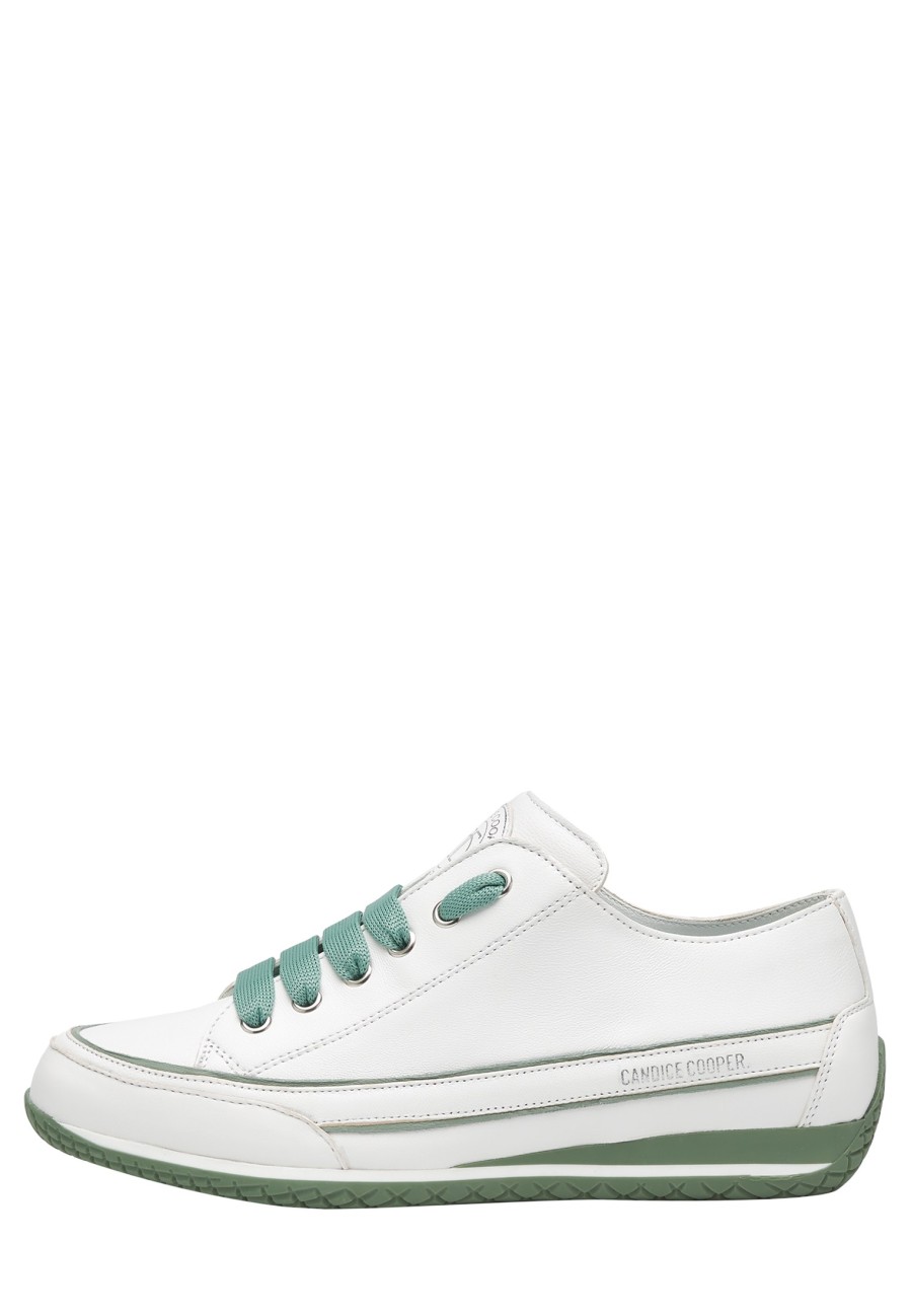 Online Janis Strip Chic S Ledersneaker Weis-Salbei