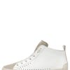 Wholesale Dafne Mid Knochelsneaker Aus Leder Und Wildleder Weis-Grau