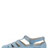 Best Rock T-Bar Wildledersandalen Himmelblau