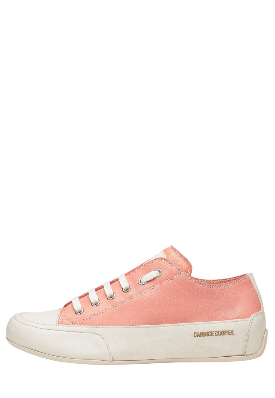 Best Turnschuhe Aus Poliertem Leder In Rosa -Rock S