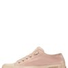 New Rock S Sneakers Aus Poliertem Leder Und Wildleder Rosa