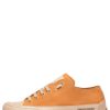 New Sneakers Aus Poliertem Leder Und Wildleder Orange -Rock S