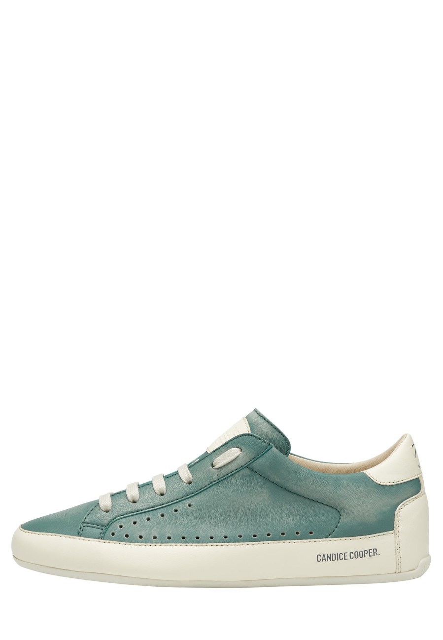 Online Dafne Ledersneaker Salbei