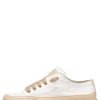 New Rock Chic S Ledersneaker Weis-Beige